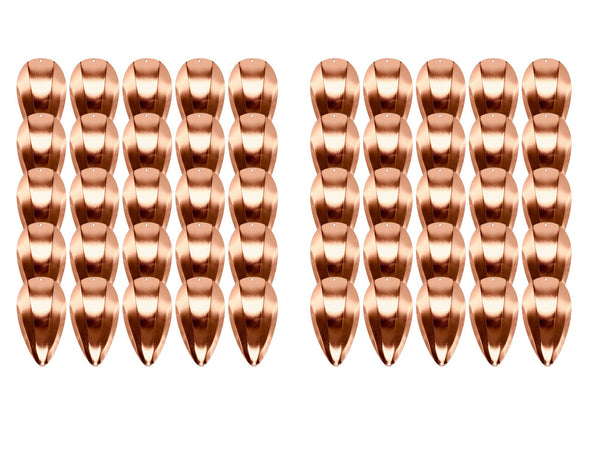 KOKOPROS® JET Dodger, Copper, Blanks (50PK) 4 1/2 inch