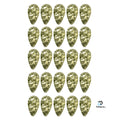 KOKOPROS® gold dimple jet dodger blanks, 25-pack