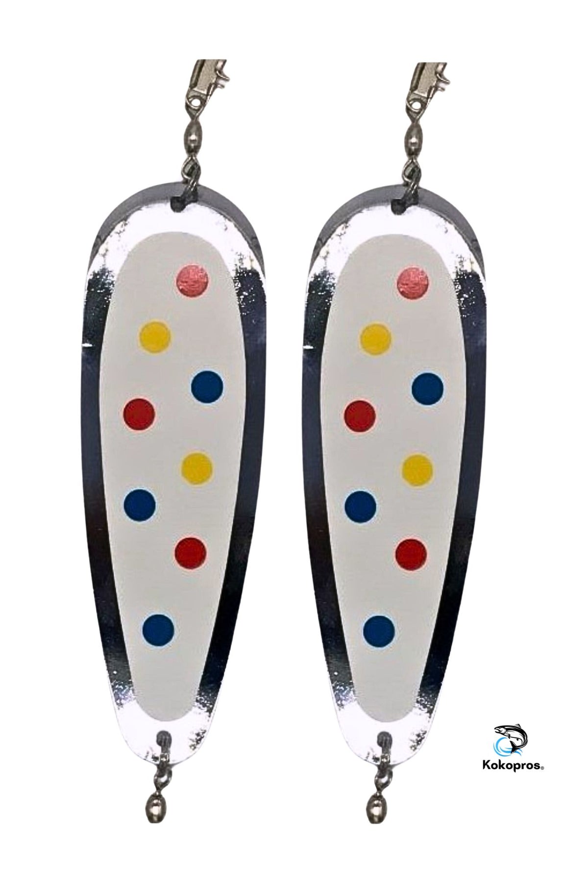 KOKOPROS® Wonder finished teardrop flashers, 5 1/2-inch, 2-pack