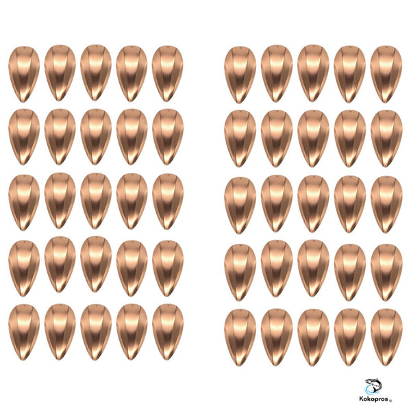 KOKOPROS® JET Dodger, Copper, Blanks (50PK) 4 1/2 inch