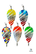 KOKOPROS® Jet Squadron 5 PK Airbrushed Jet Dodgers 4 1/2-inch for Kokanee Salmon Fishing