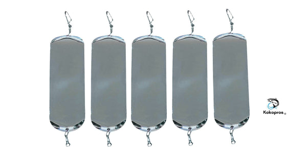Dodger - Skateboard Dodgers - 6 inches"- Silver - 5PK