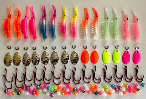 Kit - Micro Shrimp Starter Kit- 14 total -2 of each color #'s 1,2,4,5,9 11 & 12- compare at $31.95 Special Offer $19.95