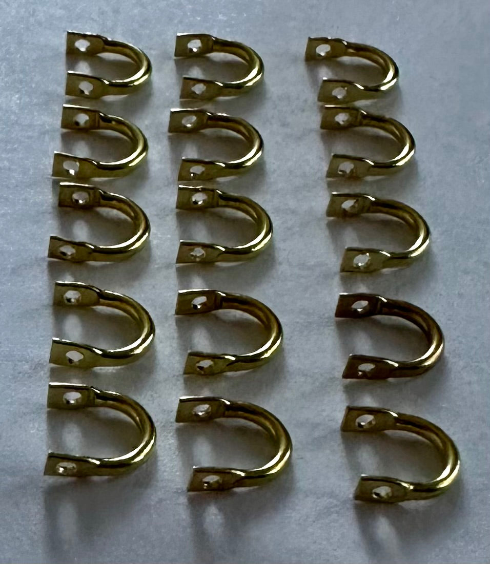 Clevis -KOKOPROS® Size 3 *Gold Stirrup Clevis (100-Pack)