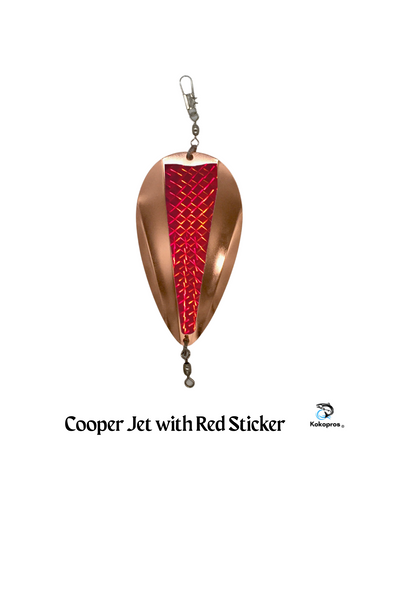 Jet Dodger - KOKOPROS® ** (Copper)** Jet Dodger with Center Console Sticker **Choose your Color**