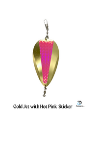 Jet Dodger - KOKOPROS® ** (Gold)** Jet Dodger with Center Console Sticker **Choose your Color**