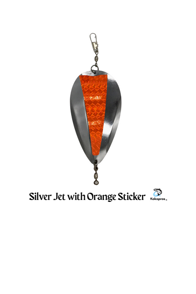 Jet Dodger - KOKOPROS® **(Silver)** Jet Dodger with Center Console Sticker **Choose your Color **