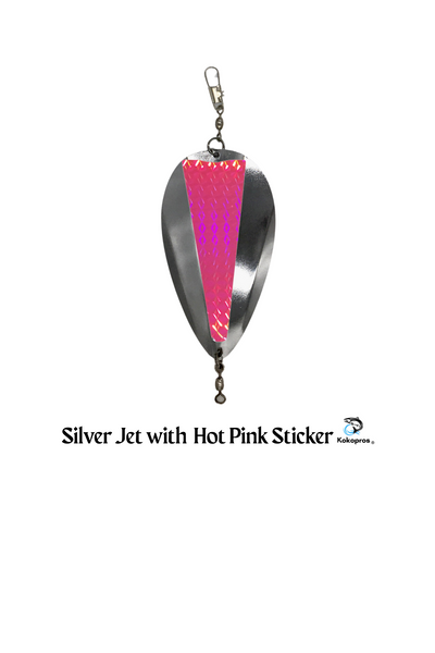 Jet Dodger - KOKOPROS® **(Silver)** Jet Dodger with Center Console Sticker **Choose your Color **