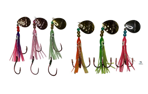 KOKOPROS ®  6-Pack Salmon Trolling Hoochies