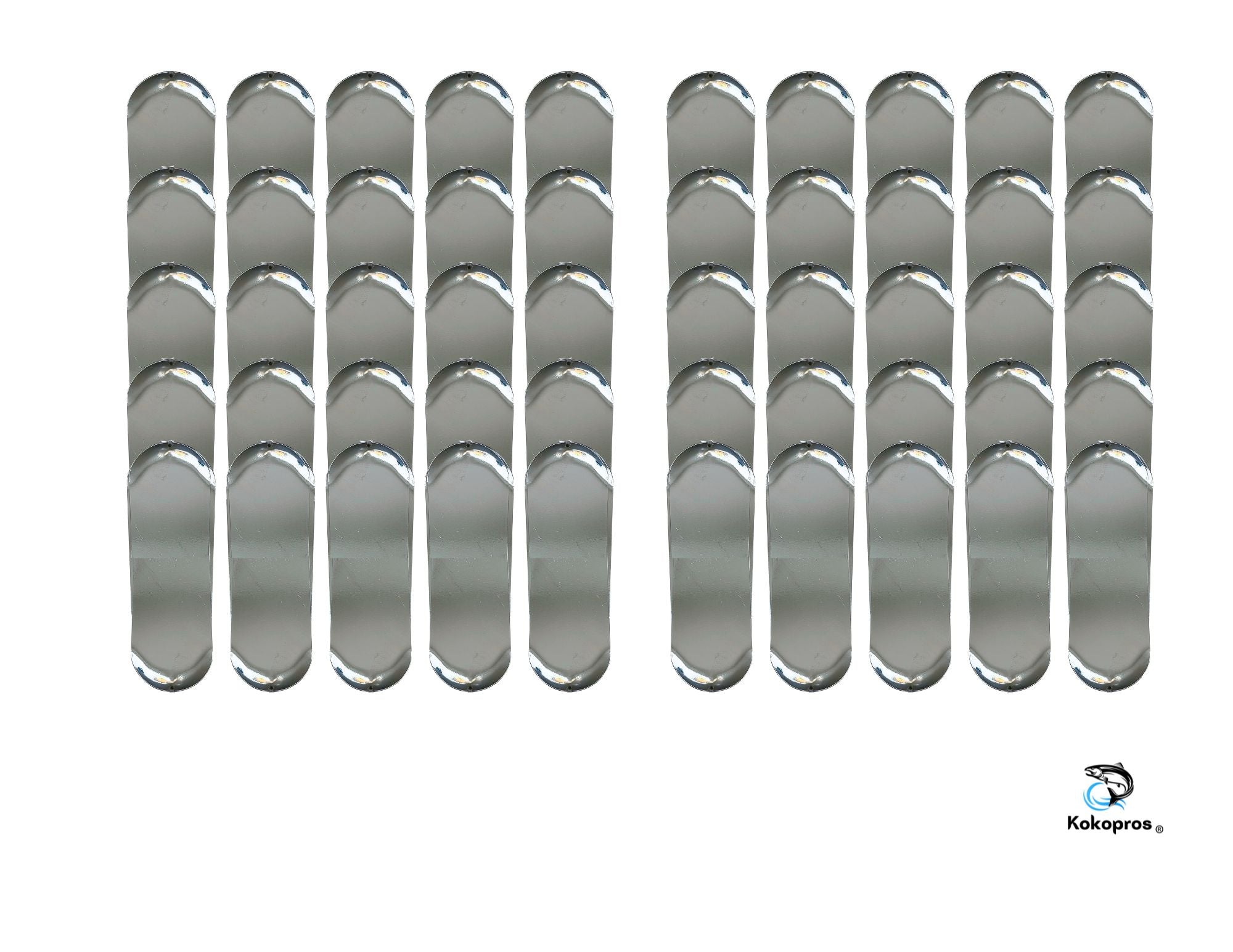 KOKOPROS® Skateboard Dodger, Blanks (50PK) 4 3/4- inch