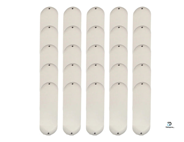 Dodger blanks - KOKOPROS® Skateboard Blank White Dodgers - 4 3/4"- WHITE - 25PK