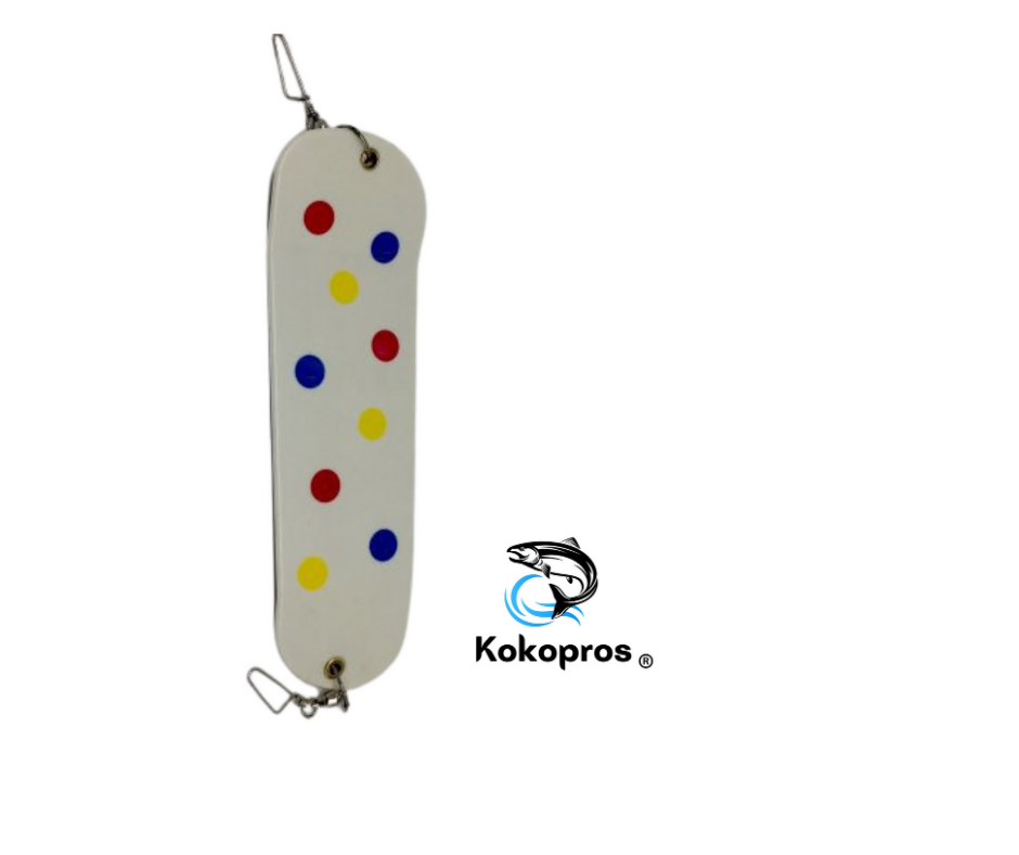 Flasher - KOKOPROS ® 8-1/2" Luminous Wonder Flasher for Salmon - Bright Vibrant Colors for Attracting Fish - Durable Construction for Trolling Rigs