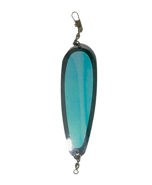 Dodger - KOKOPROS® (This is in a variant)KOKOPROS Kokanee Salmon Fabulous Five Finished Teardrop Fishing Flashers, 5-1/2" Length, Chrome, Multicolor 5 Pack - Salmon Fishing Tackle - Durable Metal Construction - Hyperglow Finish