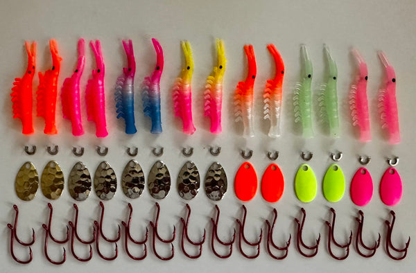 Kit - Micro Shrimp Starter Kit- 14 total -2 of each color #'s 1,2,4,5,9 11 & 12- compare at $31.95 Special Offer $16.95