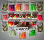 Ultimate 80 DIY Shrimp & Squid Skirt Kit - Everythings Included, even the line!