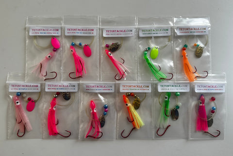 Hoochie, Hoochie, Hoochie (3 each of our 11 Top Producing Luminous Hoochies) *33