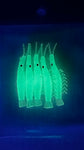 Luminous Ghost White Micro Shrimp 4cm 5-packs #13 4cm