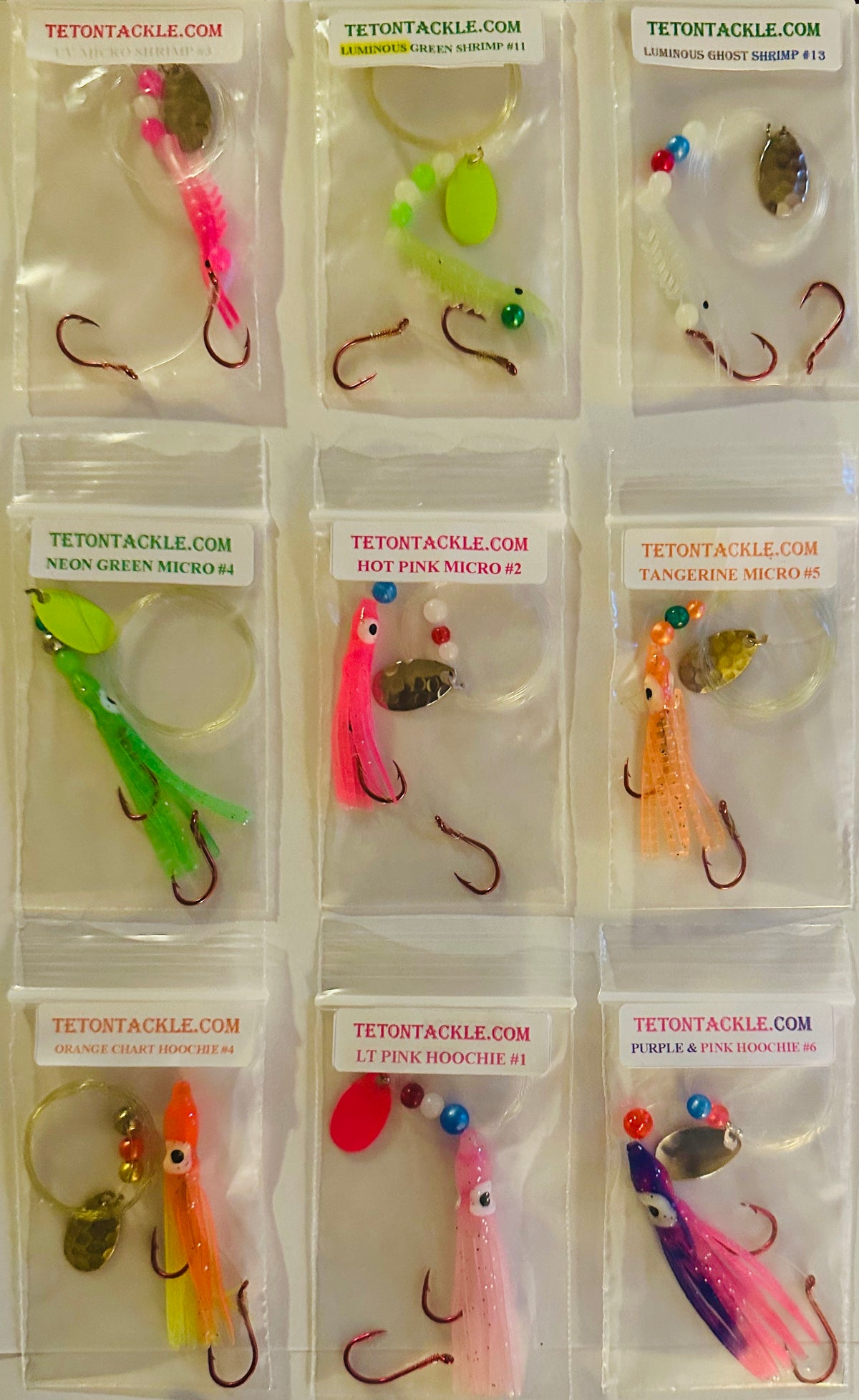 KOKOPROS® ready-to-fish kokanee kit with 6 dodgers and 9 lures, alternate view 3
