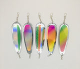 Kokopros Hologram Teardrop Dodgers -READY TO FISH 5-PACK