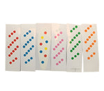 Hyper glow stickers for 5 1/2 inch teardrop flashers 5 pack
