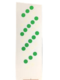 Hyper glow stickers for 5 1/2 inch teardrop flashers 5 pack