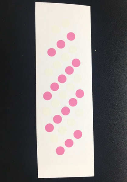 Stickers - Hyper glow stickers for 5 1/2 inch teardrop flashers 5 pack