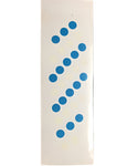 Hyper glow stickers for 5 1/2 inch teardrop flashers 5 pack