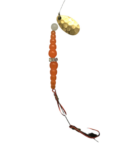 Beaded Ring #1 orange