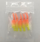 UV Dyed Kokanee Shrimp #7 (5-Pack) orange/yellow