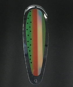 Dodger - Watermelon 5 1/2 inch teardrop hologram flasher