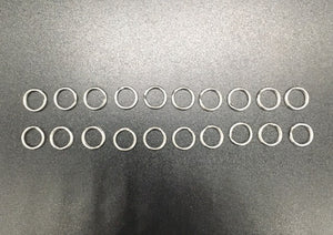 Hardware - Split rings - 20 pack split rings