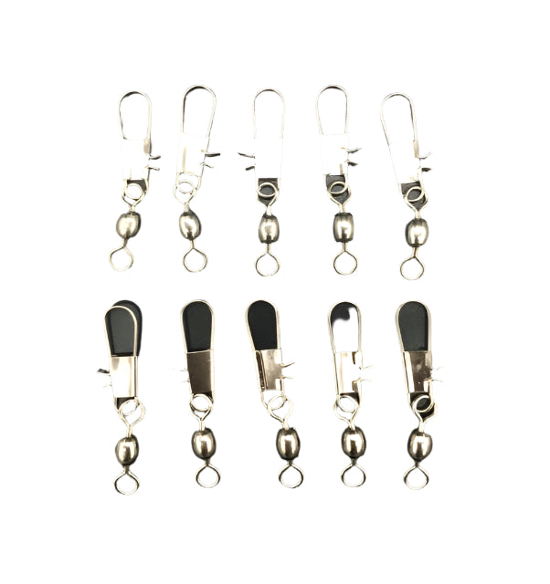 KOKOPROS® snap swivels, 10-pack, ten swivels