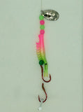 UV Micro Shrimp #06 -Green and Pink