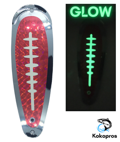 Finished HyperGlow Flasher #8 - Skeleton Red