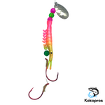 UV Micro Shrimp #06 -Green and Pink