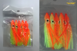 REGULAR LUMINOUS 5.5 to 6cm Squid Skirts - 5-PACK (FOR A LIMITED TIME ONLY)