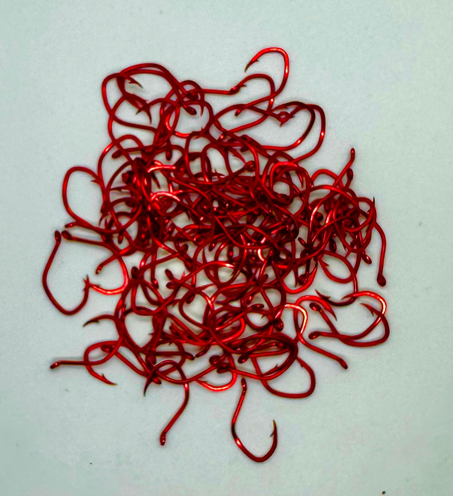 Hooks - Red Sickle Hooks - Size 2 - 100 Pack- Only $10.95