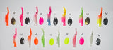 UV Micro Shrimp #06 -Green and Pink