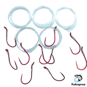 5608 e fish hook ZHFytsh-0668 Hooks High Carbon Steel Fishing Hooks 400 PCS/lot Wide Gap Offset Fishing Set for Saltwater and Freshwater with 10 Sizes Fishing Accessories : Sports & Outdoors The 1920 Hooks - Kokanee Salmon Size