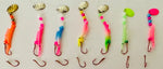 KOKOPROS Luminous Micro Shrimp #12- Lt Pink w/ Pink Spinner Blade