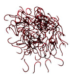 Red Octopus Hooks - Size 4 - 100-PACK