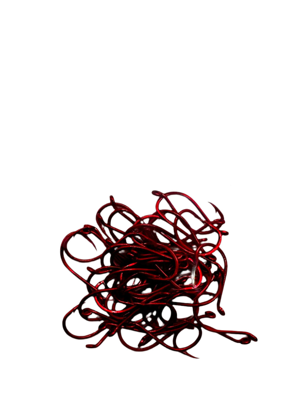 KOKOPROS® red octopus hooks, size 4, 50-pack, in packaging
