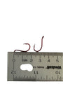 Red Octopus Hooks - Size 4 - 100-PACK