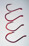 Red Octopus Hooks - Size 2 - 26-PACK ( adding this item, won’t change shipping)