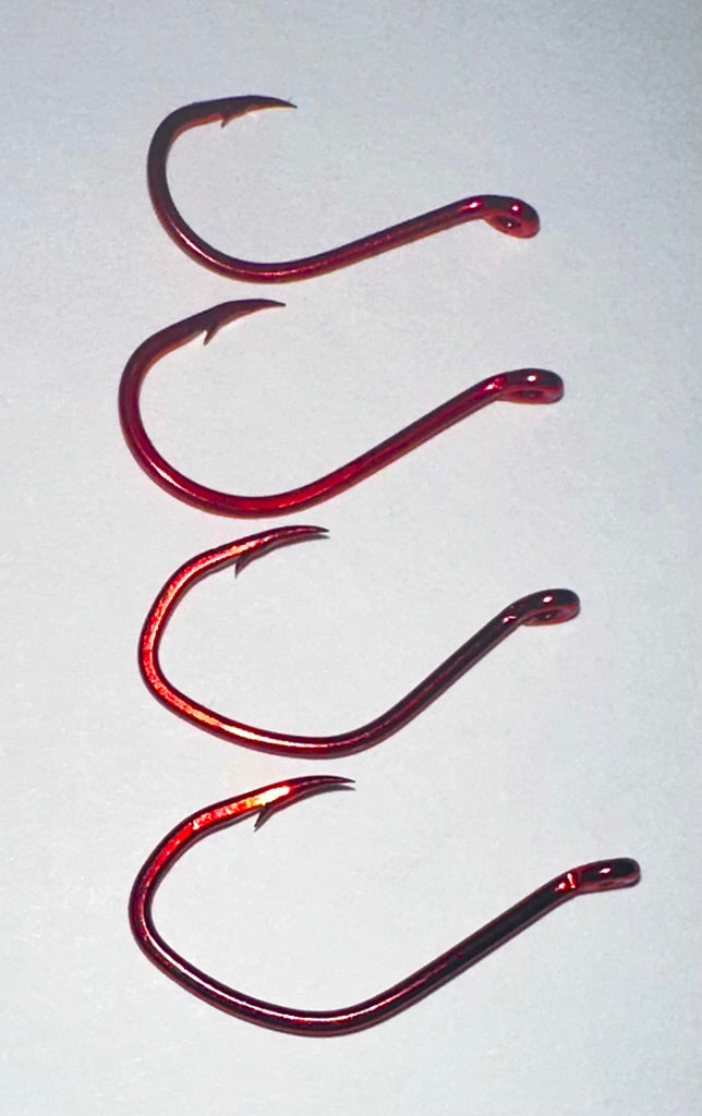 Hooks - Red Octopus Hooks - Size 4 - 100-PACK $10.95 – Teton Tackle