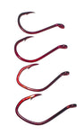 Red Octopus Hooks - Size 4 - 26-PACK ( adding this item, won’t change shipping)